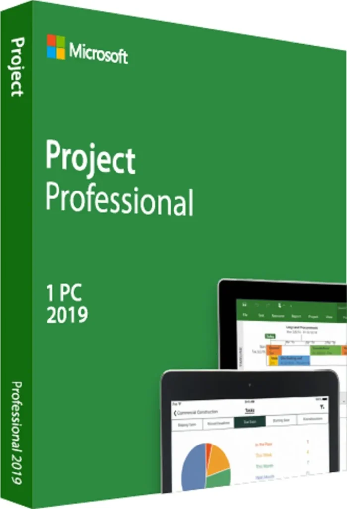 Microsoft Project Professional 2019 Lifetime